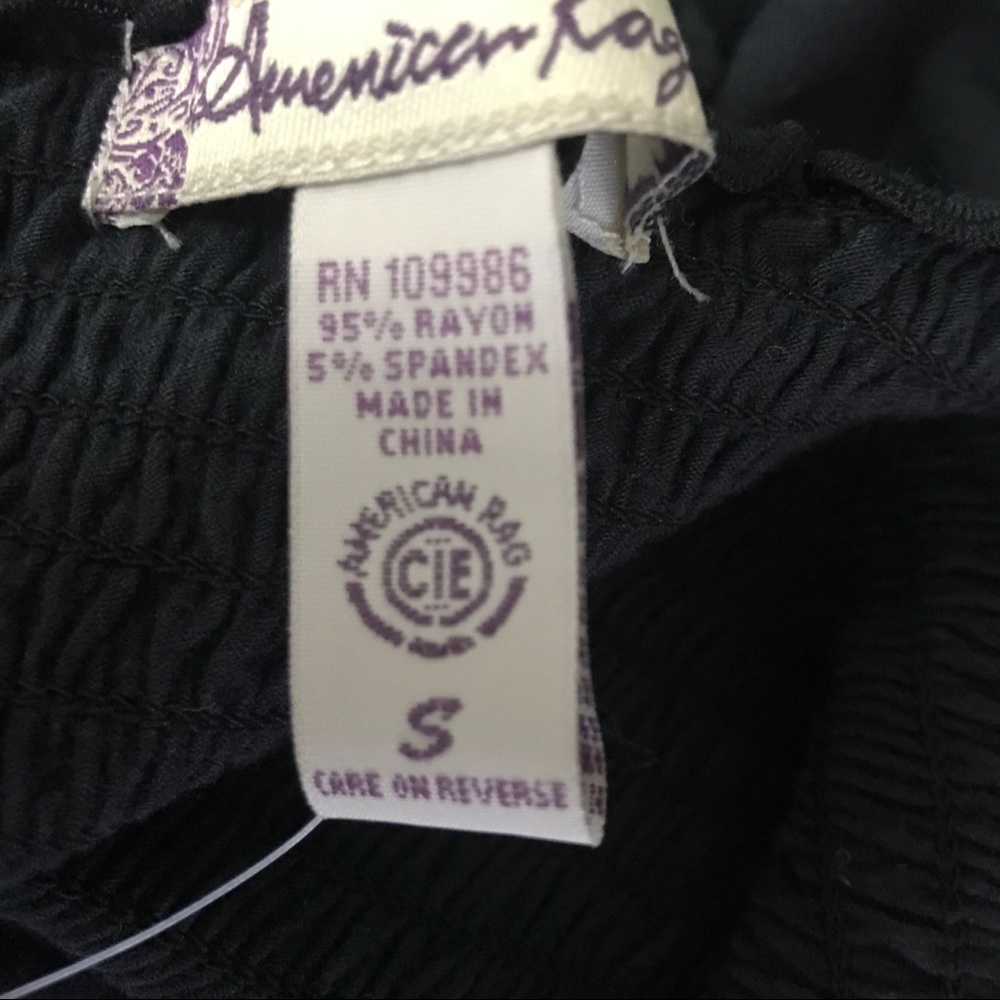 American Rag Black Halter Dress - Picture 2 of 7